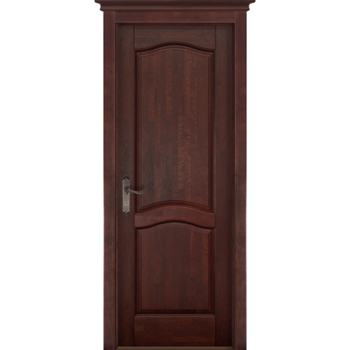 Дверь Ока массив ольхи-Лео Античный орех глухая