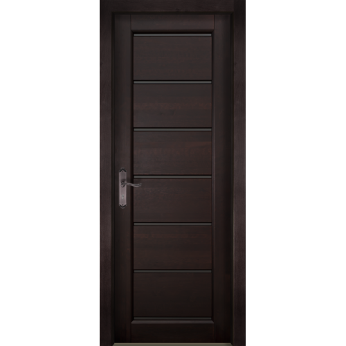 Дверь Ока массив ольхи Премьер плюс ПЧО Венге 