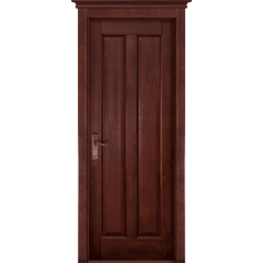 Дверь Ока массив ольхи Сорренто Античный орех глухая