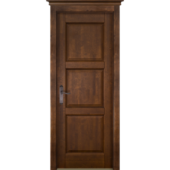 Дверь Ока массив ольхи-Турин Венге глухая