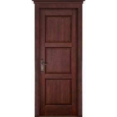Дверь Ока массив ольхи-Турин Венге глухая