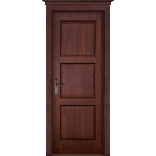 Дверь Ока массив ольхи  - Турин Античный орех глухая