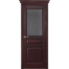 Дверь Ока массив ольхи-Валенсия Венге ПО