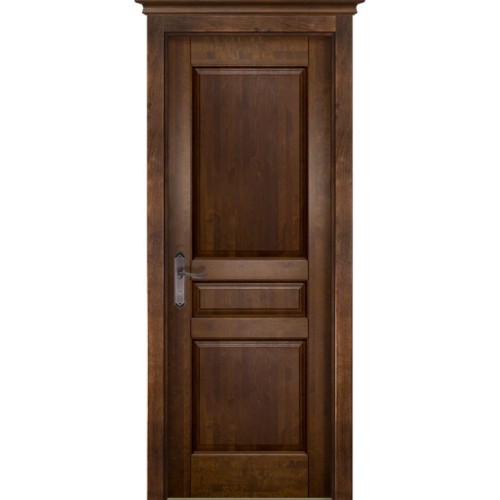 Дверь Ока массив ольхи-Валенсия Античный орех глухая