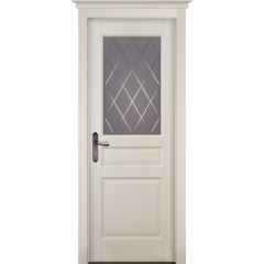 Дверь Ока массив ольхи-Валенсия Античный орех глухая ПО