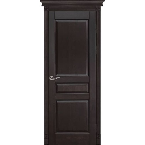 Дверь Ока массив ольхи-Валенсия Античный орех глухая