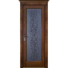 Витраж ОКА Античный орех стекло