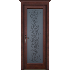 Витраж ОКА Античный орех стекло