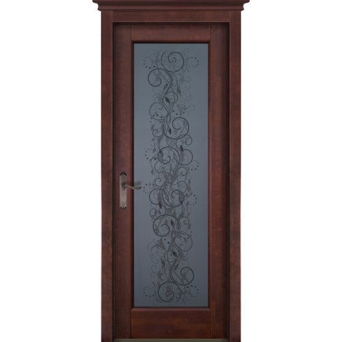 Витраж ОКА Античный орех стекло