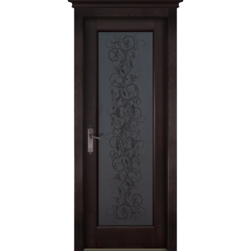 Витраж ОКА Античный орех стекло