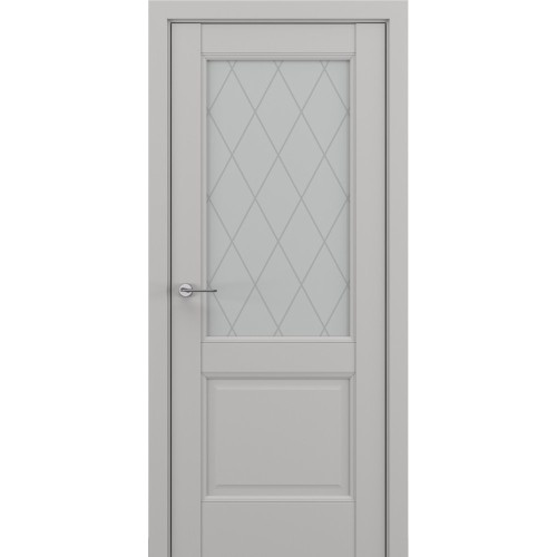 Классика 5 ПО ромб Белый матовый