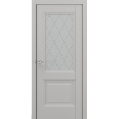 Классика 2 ПО ромб Серый матовый NEW