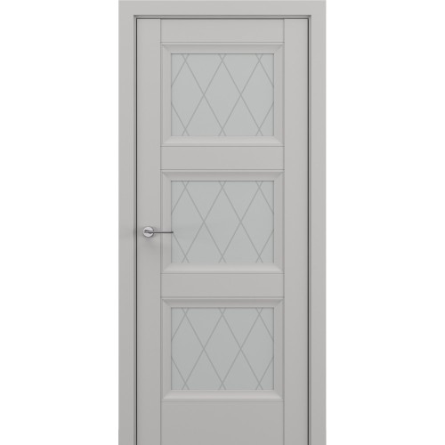 Трио 2 ПО ромб Серый матовый NEW