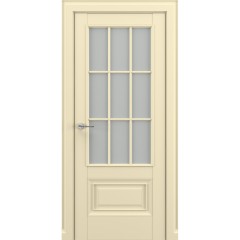 Межкомнатная дверь Zadoor Classic Baguette ПО Турин В1 АК Белый матовый