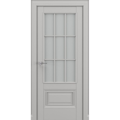 Межкомнатная дверь Zadoor Classic Baguette ПО Турин В1 АК Крем матовый