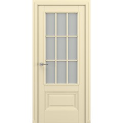 Межкомнатная дверь Zadoor Classic Baguette ПО Турин В3 АК Белый матовый