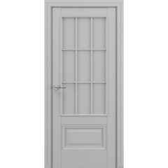 Межкомнатная дверь Zadoor Classic Baguette ПО Турин В3 АК Белый матовый