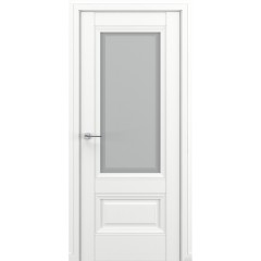 Межкомнатная дверь Zadoor Classic Baguette ПО Турин В3 Белый матовый