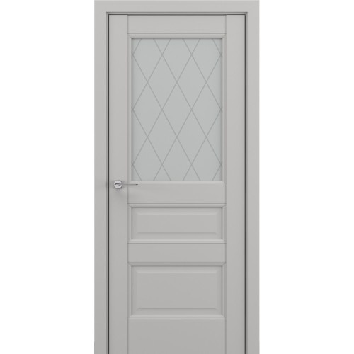 Венеция Б5 ПО ромб Серый матовый NEW