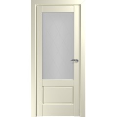 Межкомнатная дверь Zadoor-S Classic ПО Турин Тип-S Матовый Белый