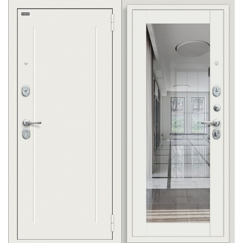 Флэш Kale Шагрень белая/Off-white