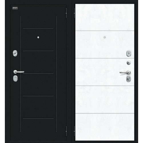 Граффити-1 Инсайд Букле черное/Snow Art