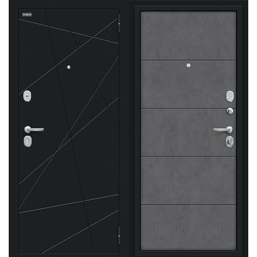 Граффити-1 Букле черное/Slate Art