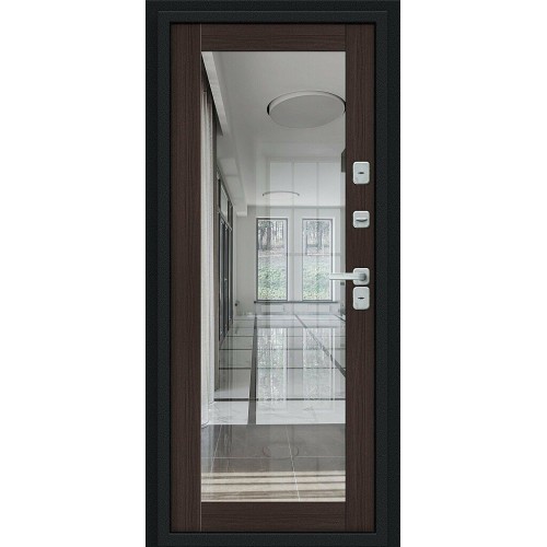 Thermo Флэш Декор Букле черное/Cappuccino Veralinga