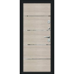 Thermo Лайн Букле черное/Cappuccino Veralinga