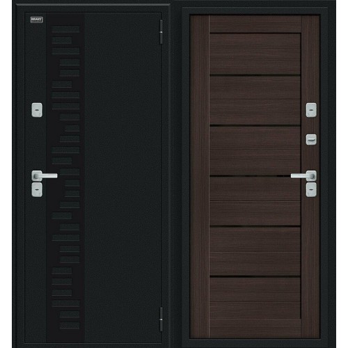 Thermo Техно Декор Букле черное/Wenge Veralinga